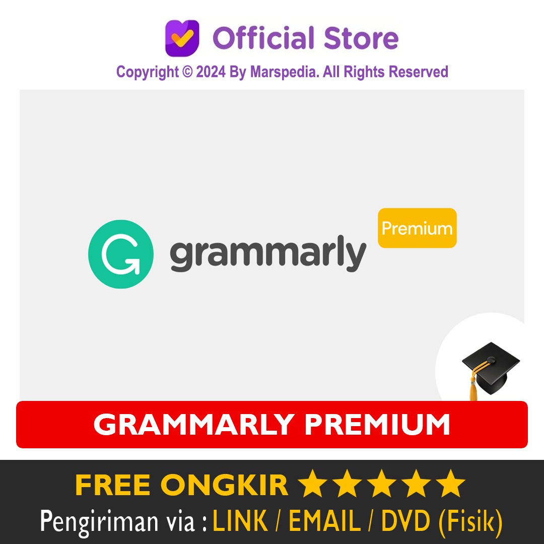 Jual Premium 6 Bulan Grammarly Marspedia | VCGamers