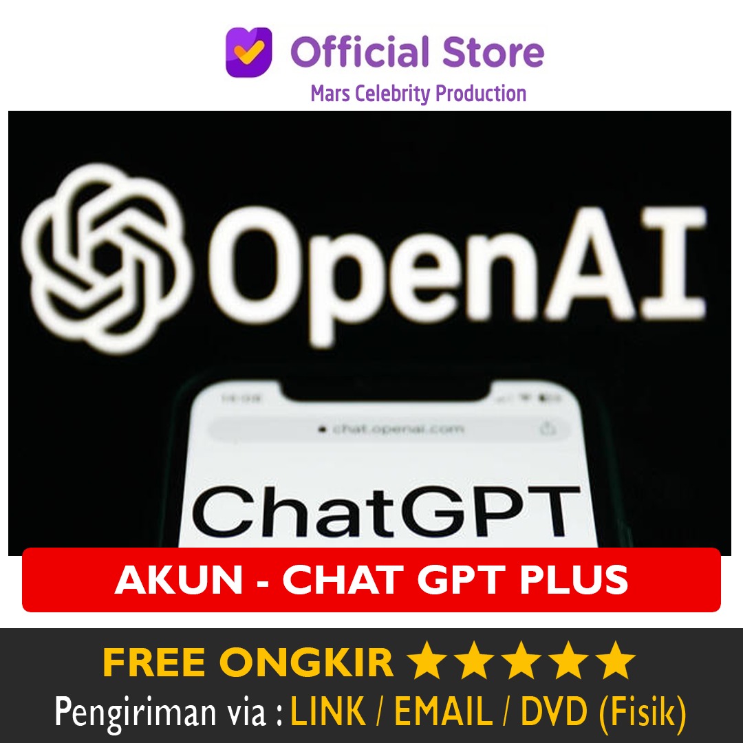 Jual Private 1 Bulan Premium - ChatGPT Plus ChatGPT Marspedia | VCGamers