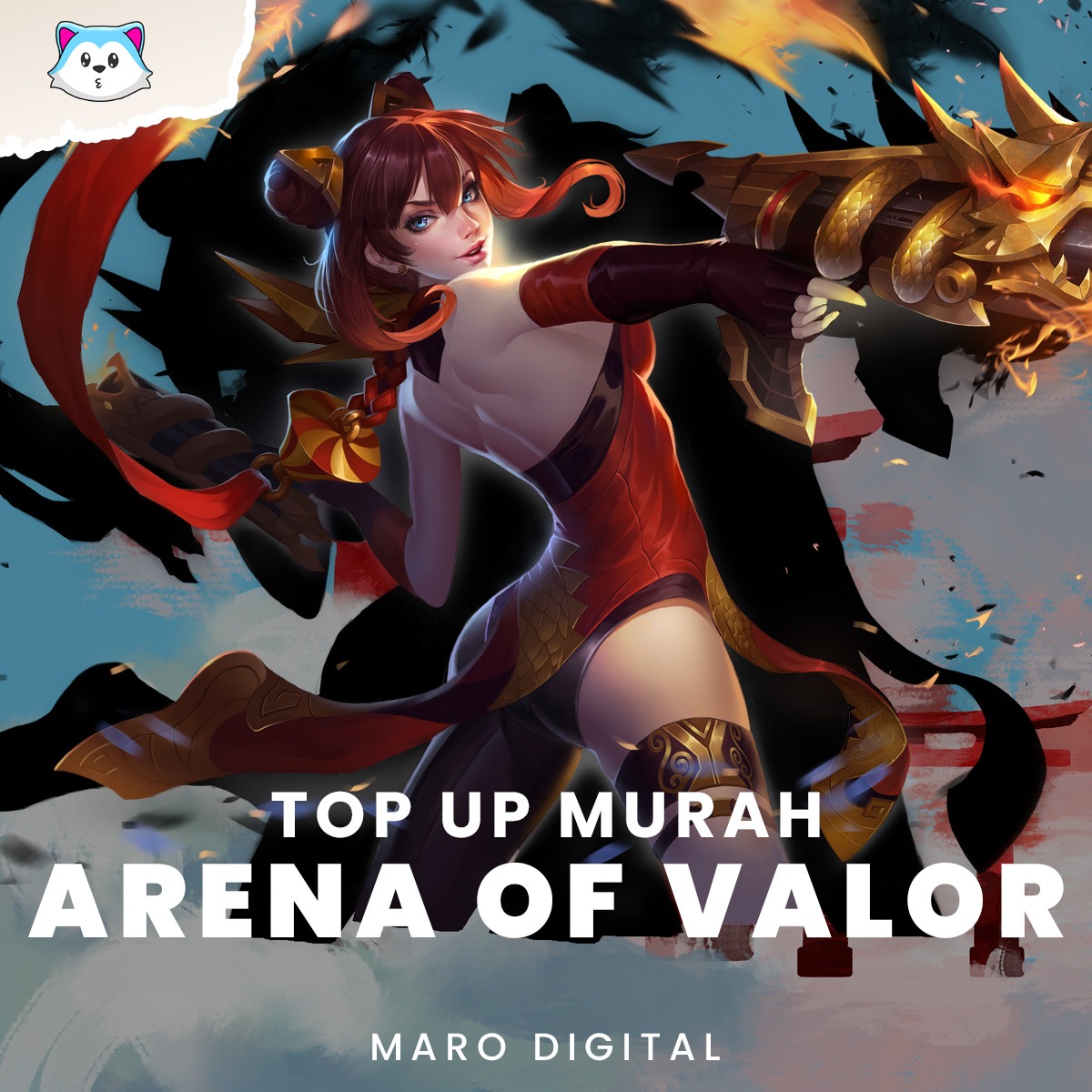 Jual 230 Vouchers Arena of Valor Maro Digital | VCGamers