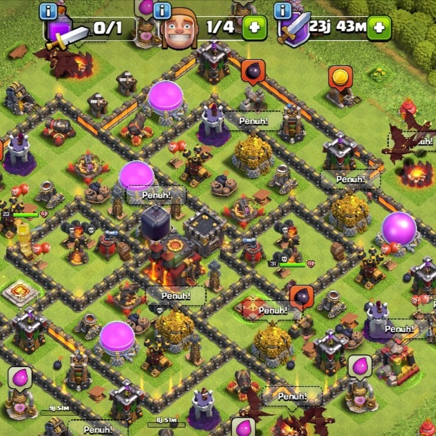 Jual Akun COC Clash of Clans Aanblast Store | VCGamers
