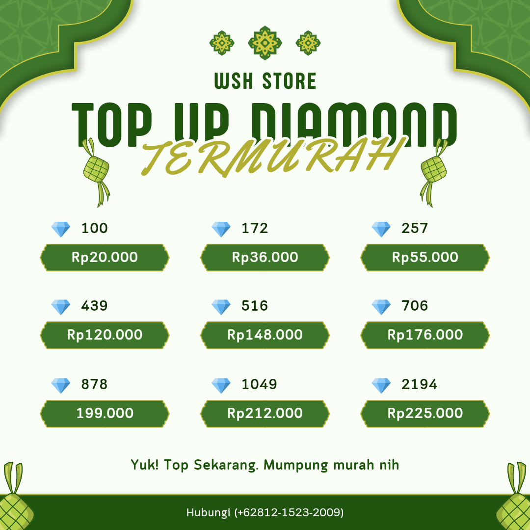 Daftar Produk WSH STORE Terlaris & Terlengkap - VCGamers