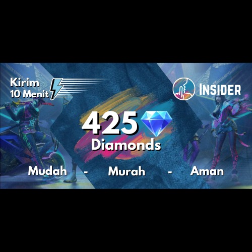 Jual 425 Diamonds Free Fire Insider Top Up | VCGamers