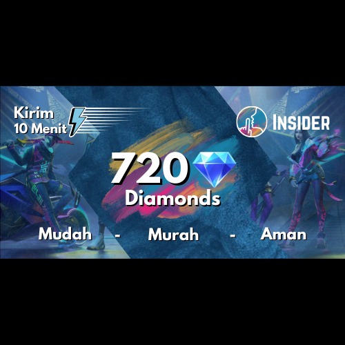Jual 720 Diamonds Free Fire Insider Top Up | VCGamers