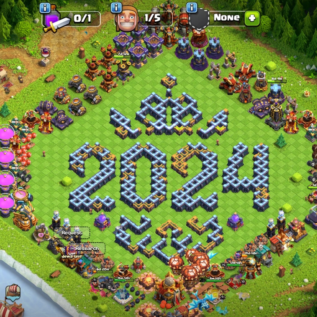 Jual Akun Game CoC Clash of Clans Fulan Bin Fulan | VCGamers