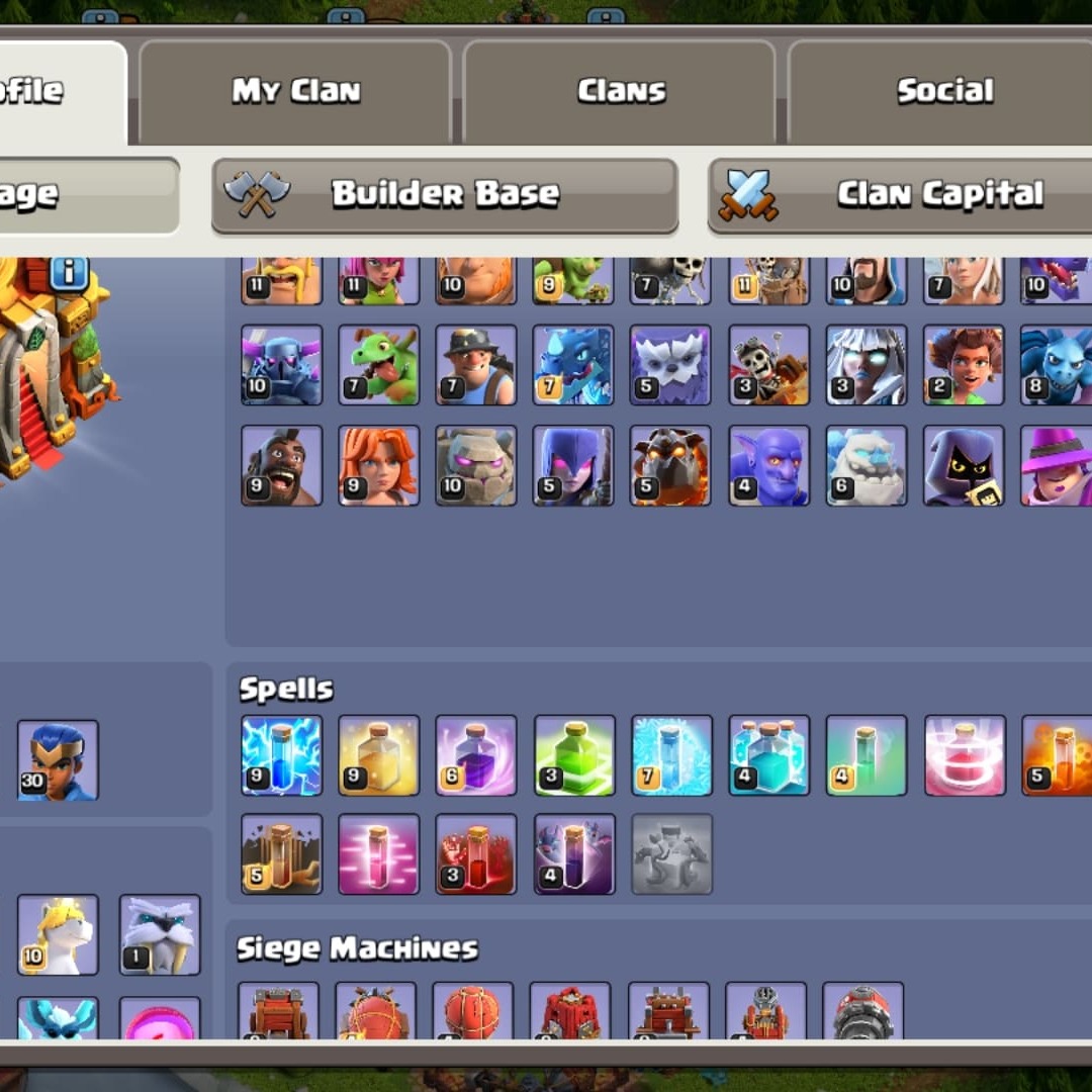 Jual Akun Game CoC Clash of Clans Fulan Bin Fulan | VCGamers