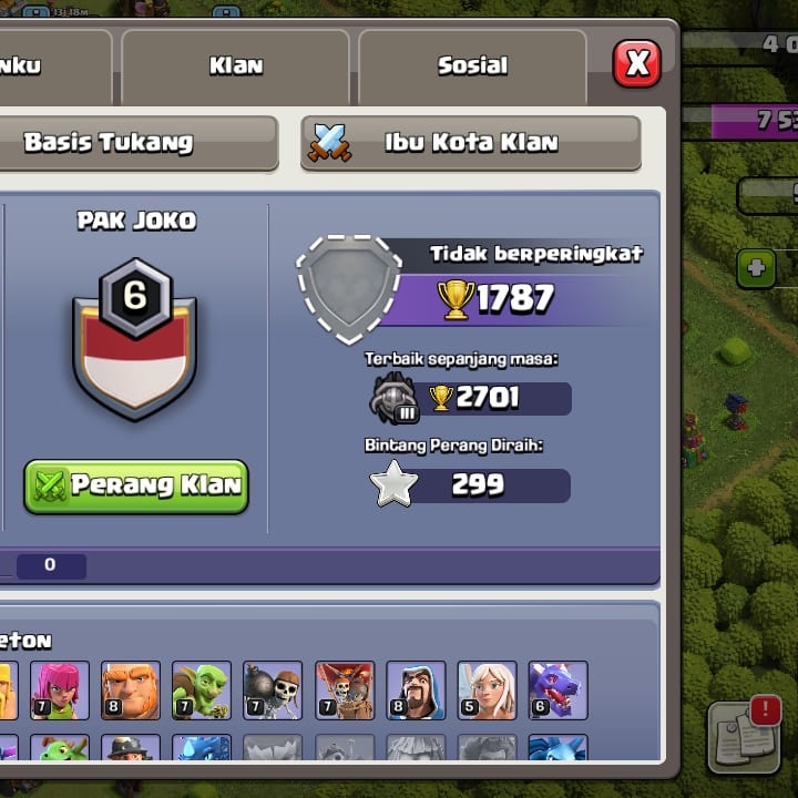 Jual Akun COC Clash of Clans ANGRY BULL GAME SHOP | VCGamers