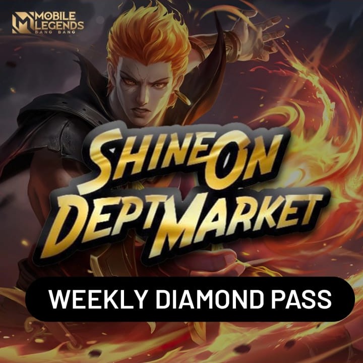 Jual Weekly Diamond Pass Mobile Legends ShineOnDeptMarket | VCGamers