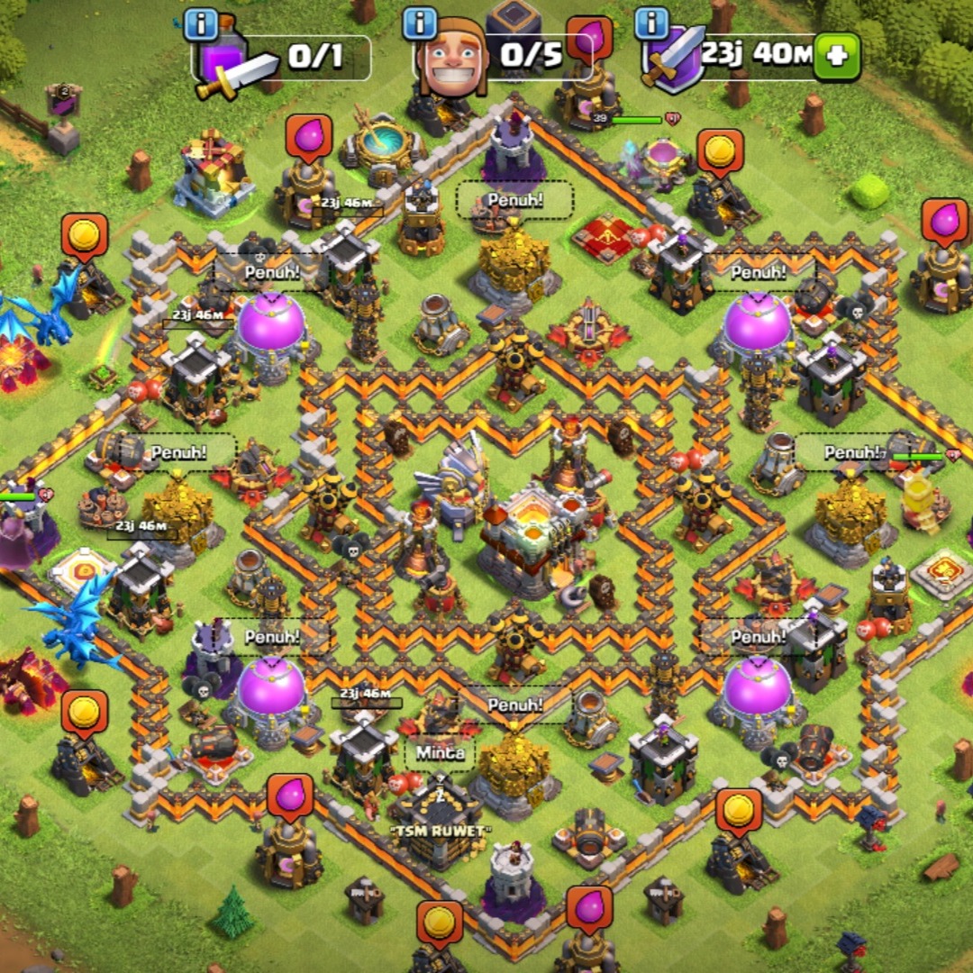 Jual proseskilat Clash of Clans rfzz stroree | VCGamers
