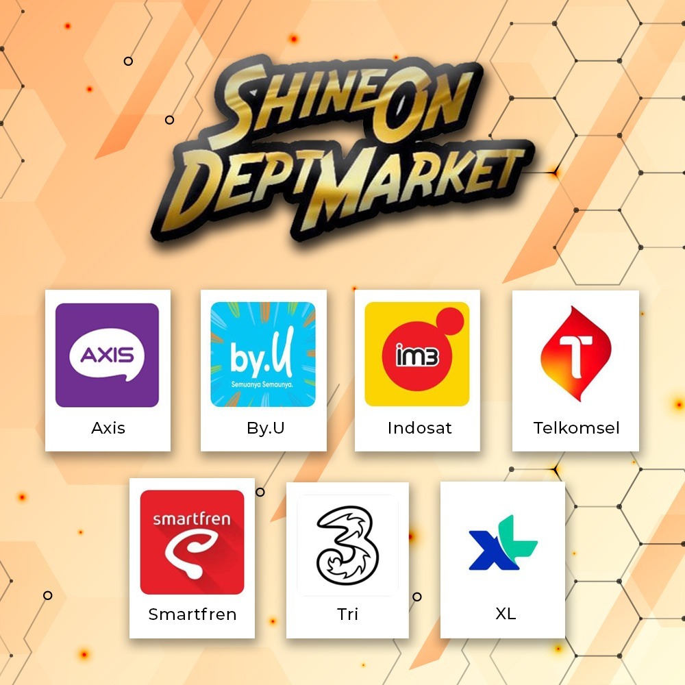 Jual 10.000 All Operator Pulsa All Operator ShineOnDeptMarket | VCGamers