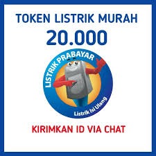 Jual Token Listrik 20.000 Token PLN Graha penOnlen | VCGamers
