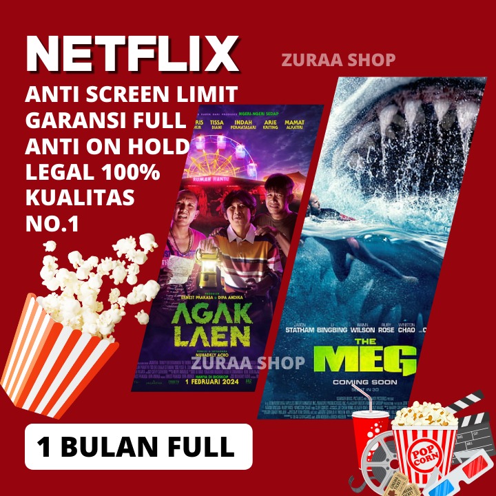 Jual Private 1 Bulan - Netflix Netflix ZURAA STORE | VCGamers