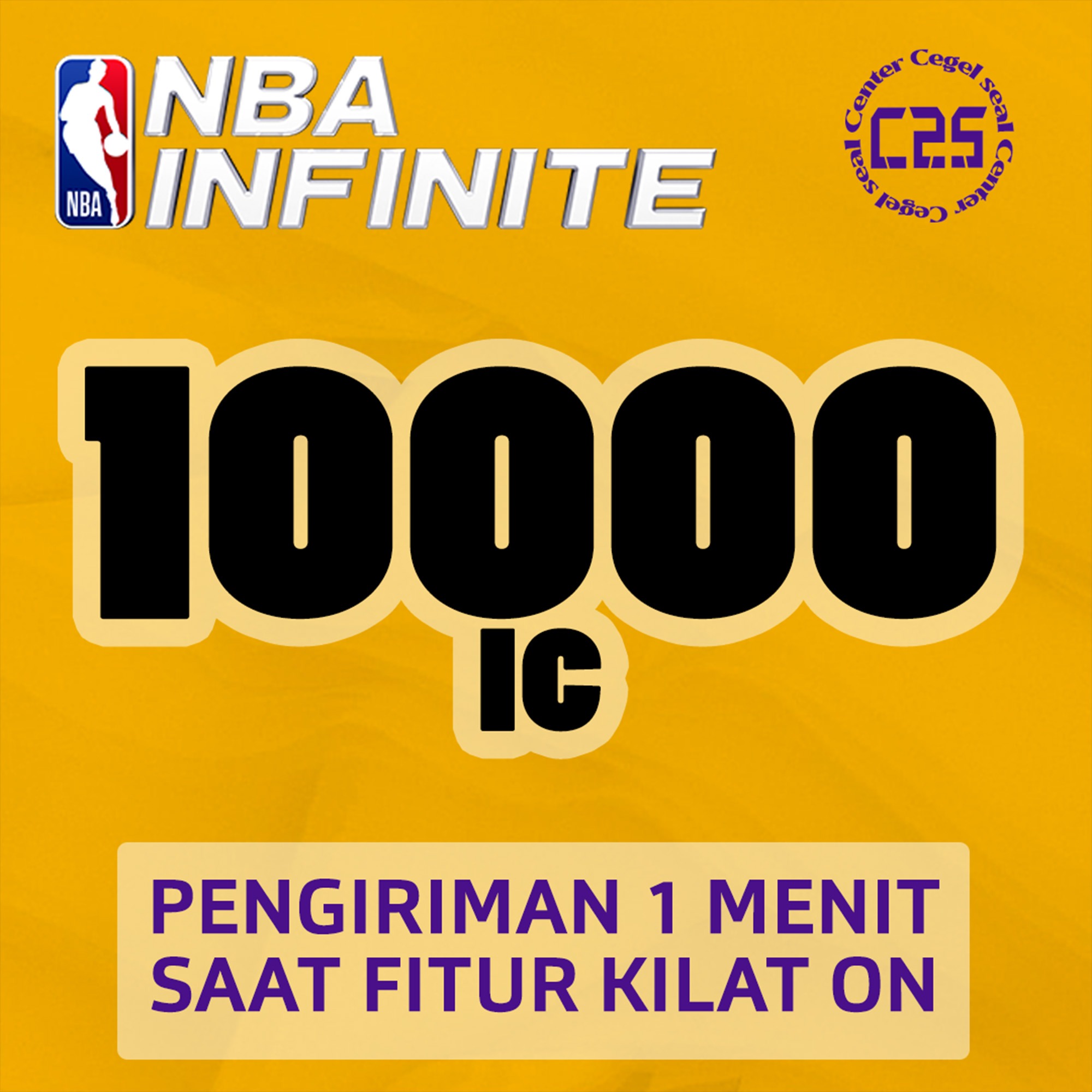 Jual 10000 IC NBA Infinite Center Cegel Seal | VCGamers
