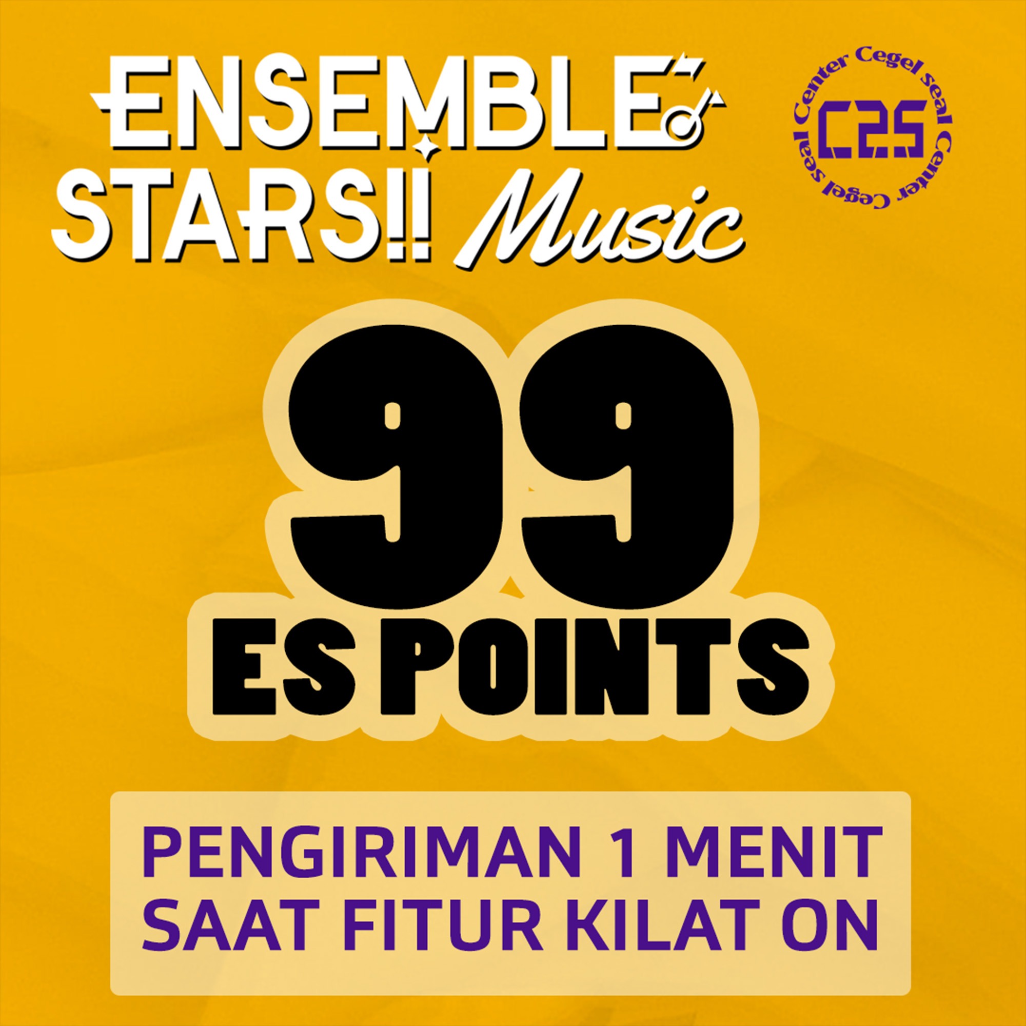 Jual 99 ES Points Ensemble Stars Music Center Cegel Seal | VCGamers