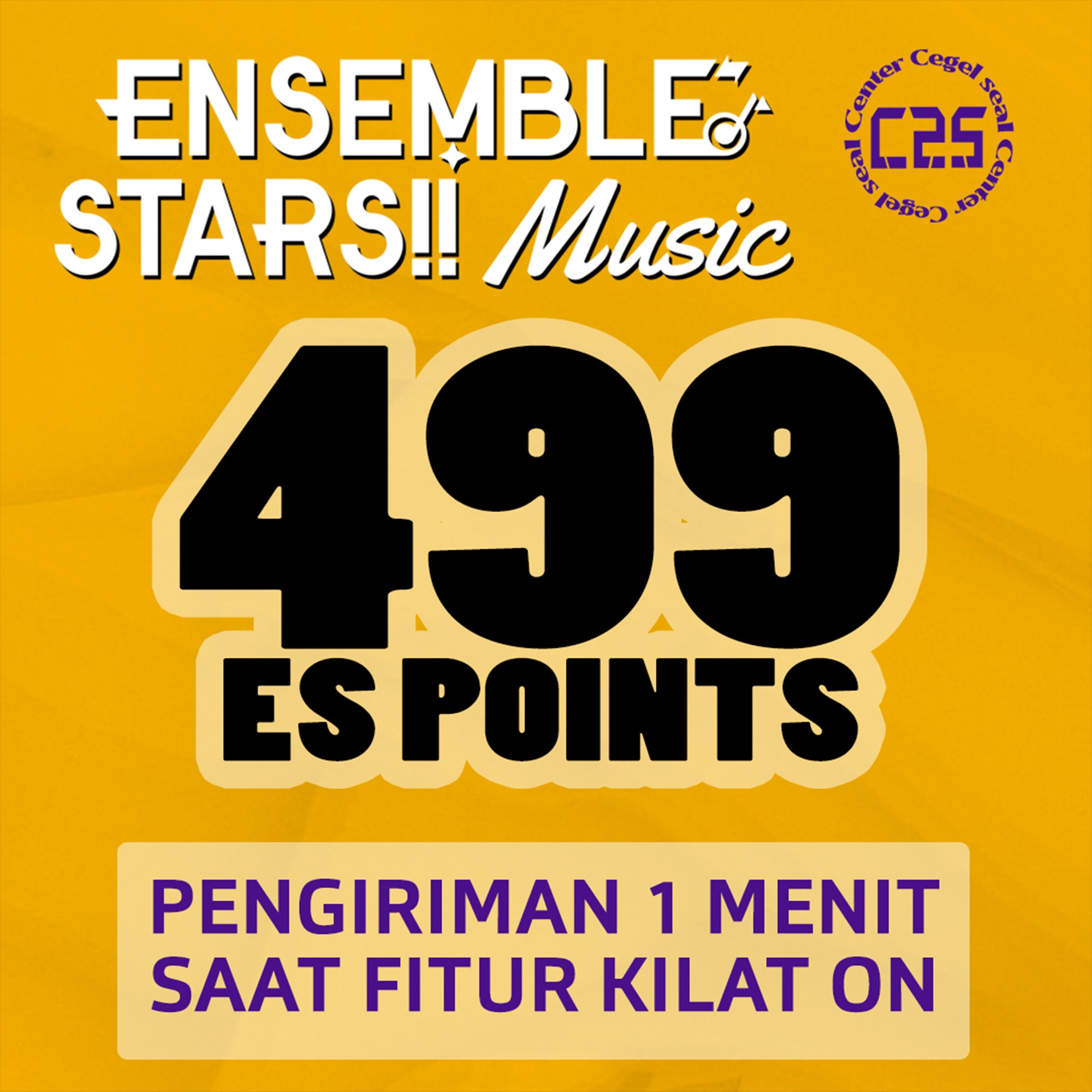 Jual 499 ES Points Ensemble Stars Music Center Cegel Seal | VCGamers