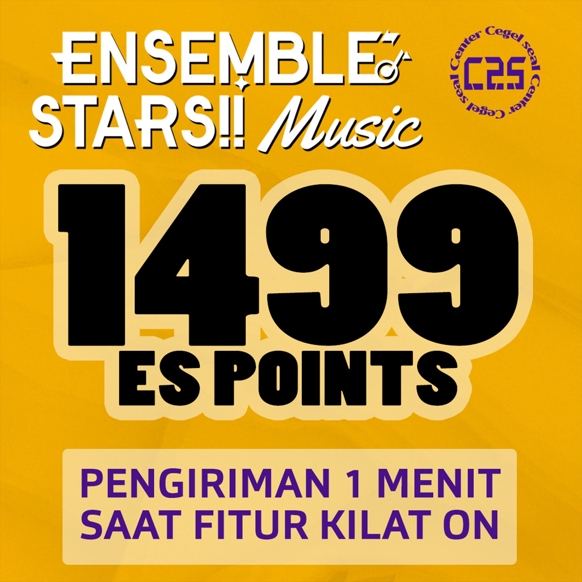 Jual 1499 ES Points Ensemble Stars Music Center Cegel Seal | VCGamers