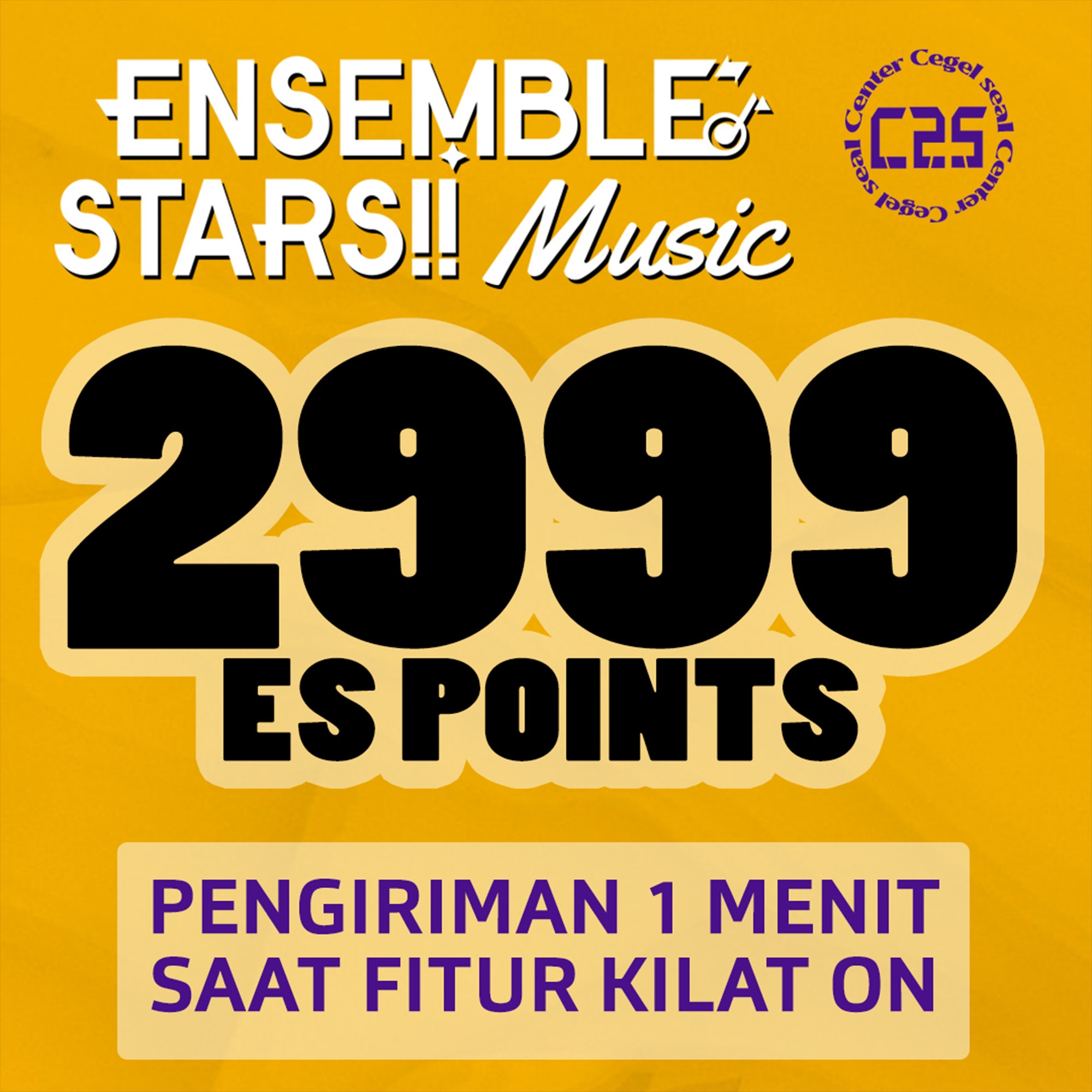 Jual 2999 ES Points Ensemble Stars Music Center Cegel Seal | VCGamers