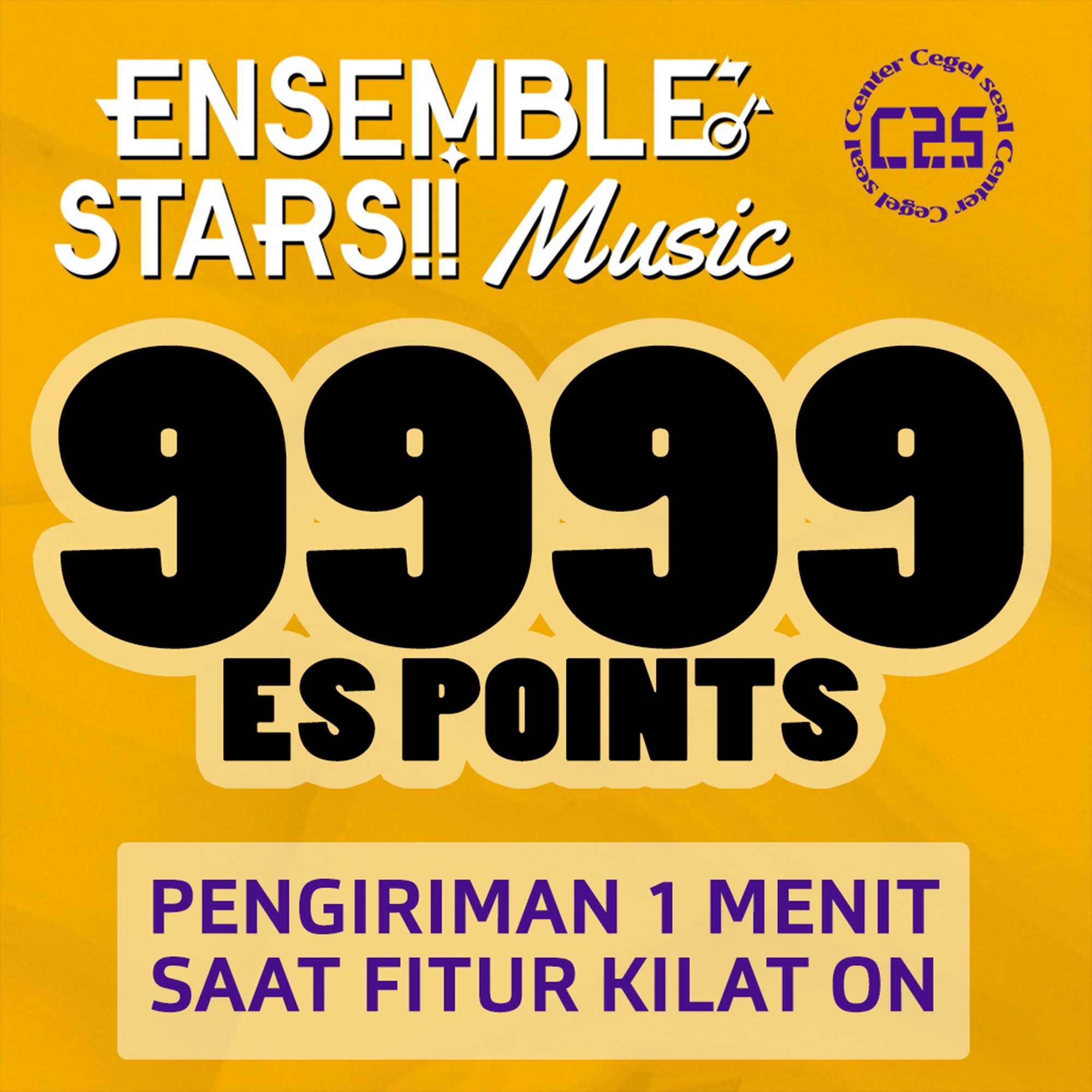 Jual 9999 ES Points Ensemble Stars Music Center Cegel Seal | VCGamers