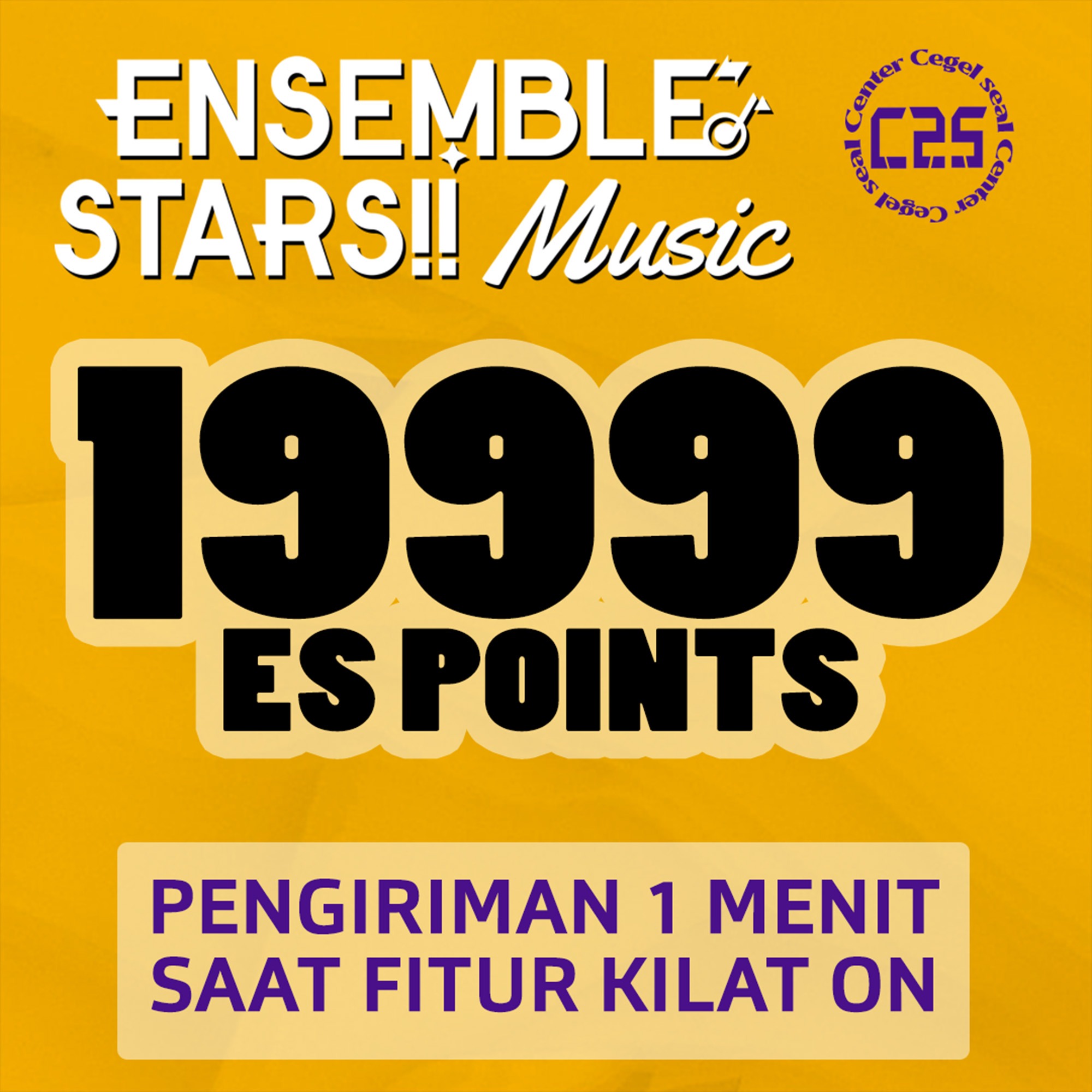 Jual 19999 ES Points Ensemble Stars Music Center Cegel Seal | VCGamers