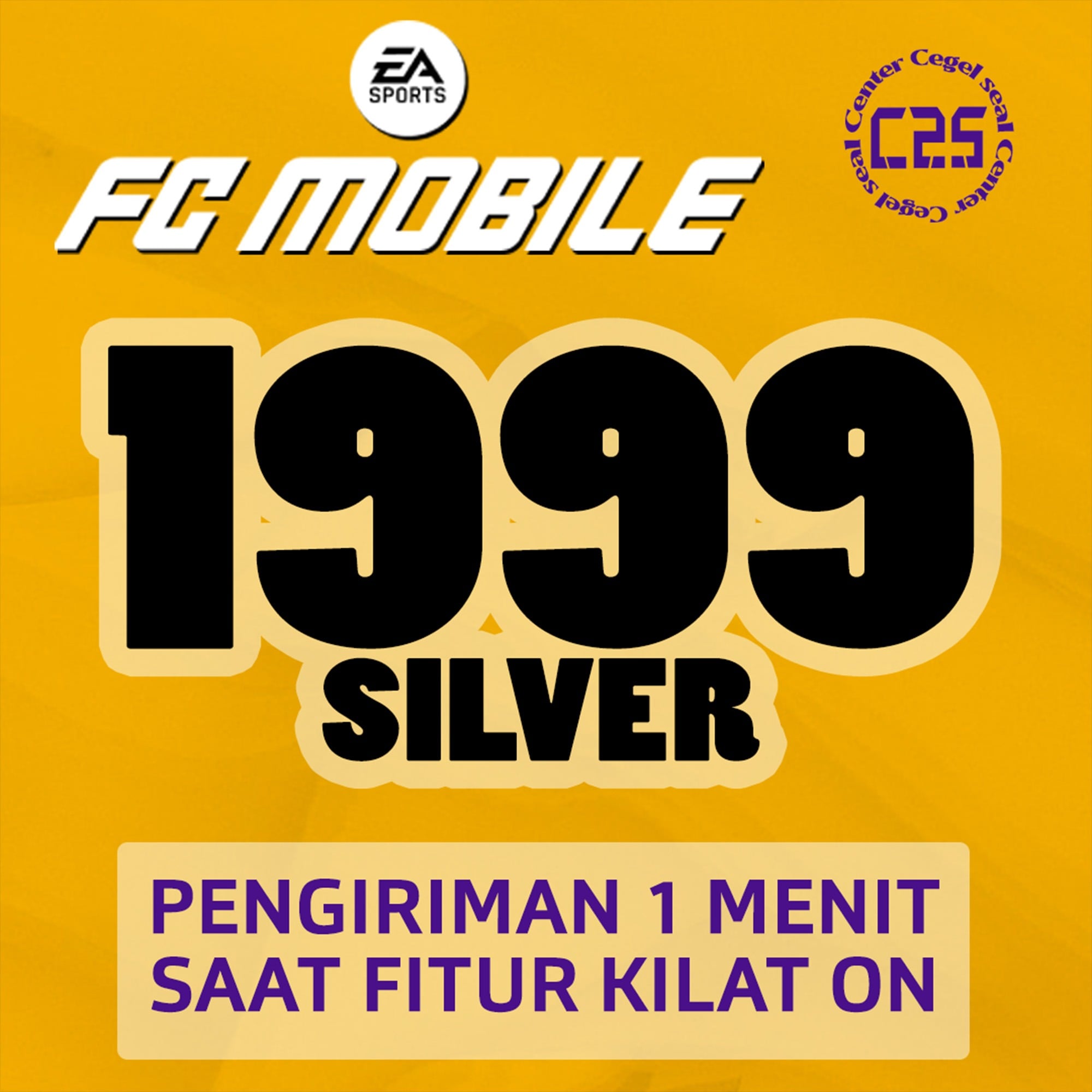Jual 1999 Silver EA SPORTS FC™ Center Cegel Seal | VCGamers