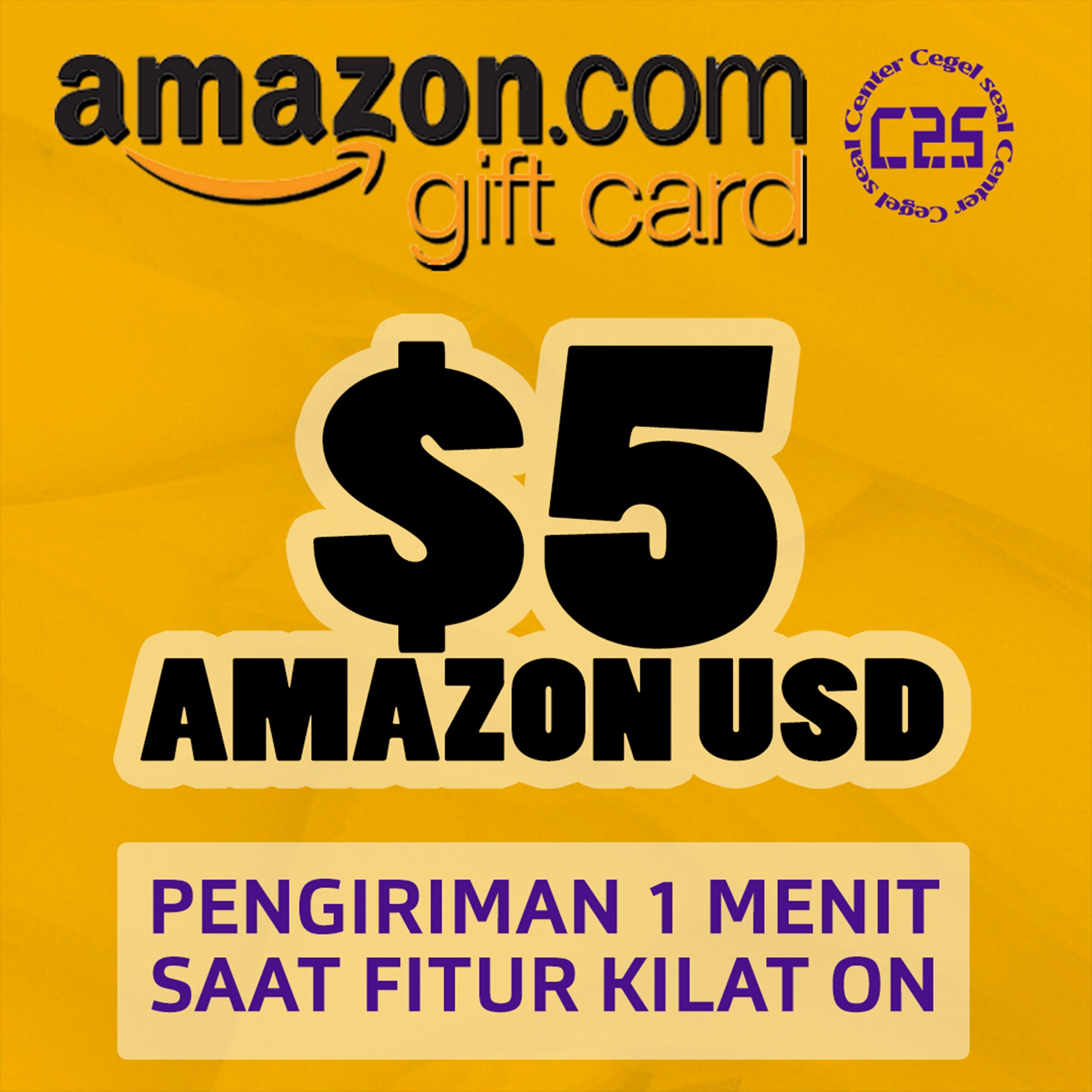 image-Amazon USD $5