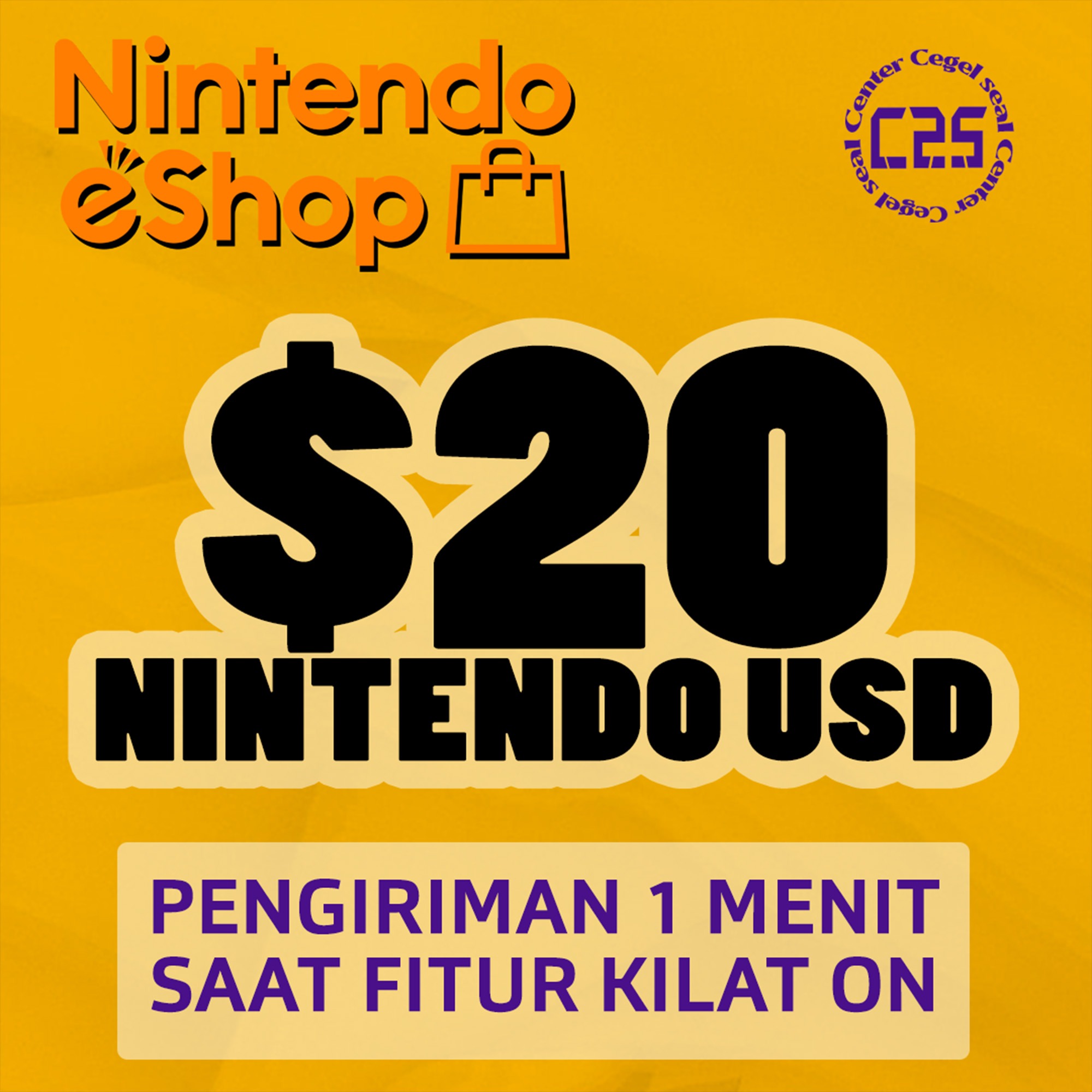 image-Nintendo USD $20