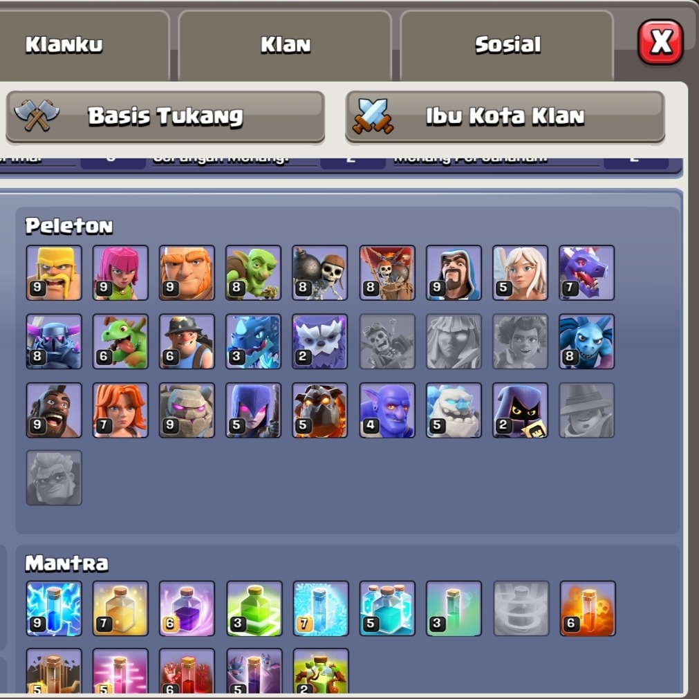 Jual akun coc Clash of Clans panj | VCGamers