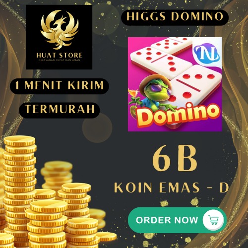 Jual 6B Koin Emas-D Higgs Games Island HuatStore | VCGamers