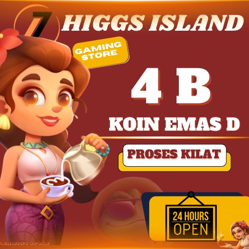 Jual 4B Koin Emas-D Higgs Games Island IDN7STORE | VCGamers