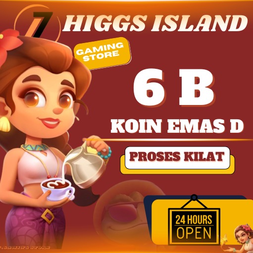 Jual 6B Koin Emas-D Higgs Games Island IDN7STORE | VCGamers