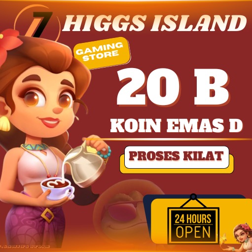 Jual 20B Koin Emas-D Higgs Games Island IDN7STORE | VCGamers