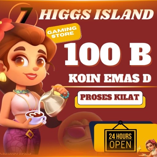 Jual 100B Koin Emas-D Higgs Games Island IDN7STORE | VCGamers