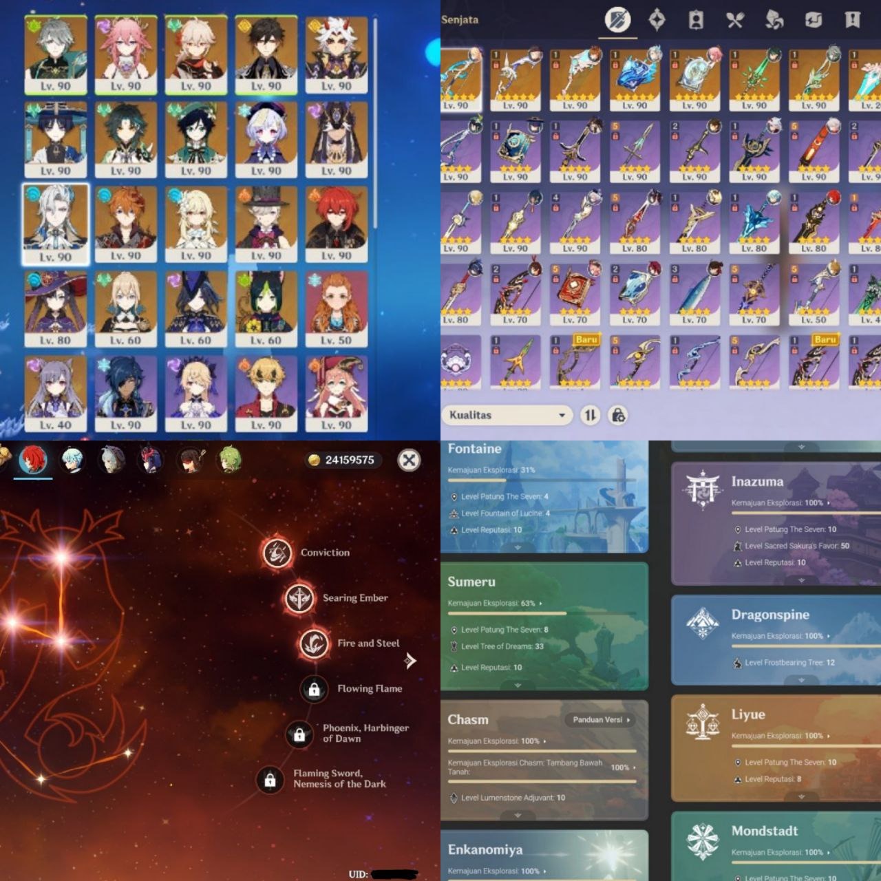 Jual [Asia] AR 59 (cek gambar deskripsi) Genshin Impact ranran | VCGamers