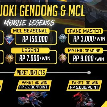 Jual Mythic Imortal Perbintang Mobile Legends CROW4 Store | VCGamers