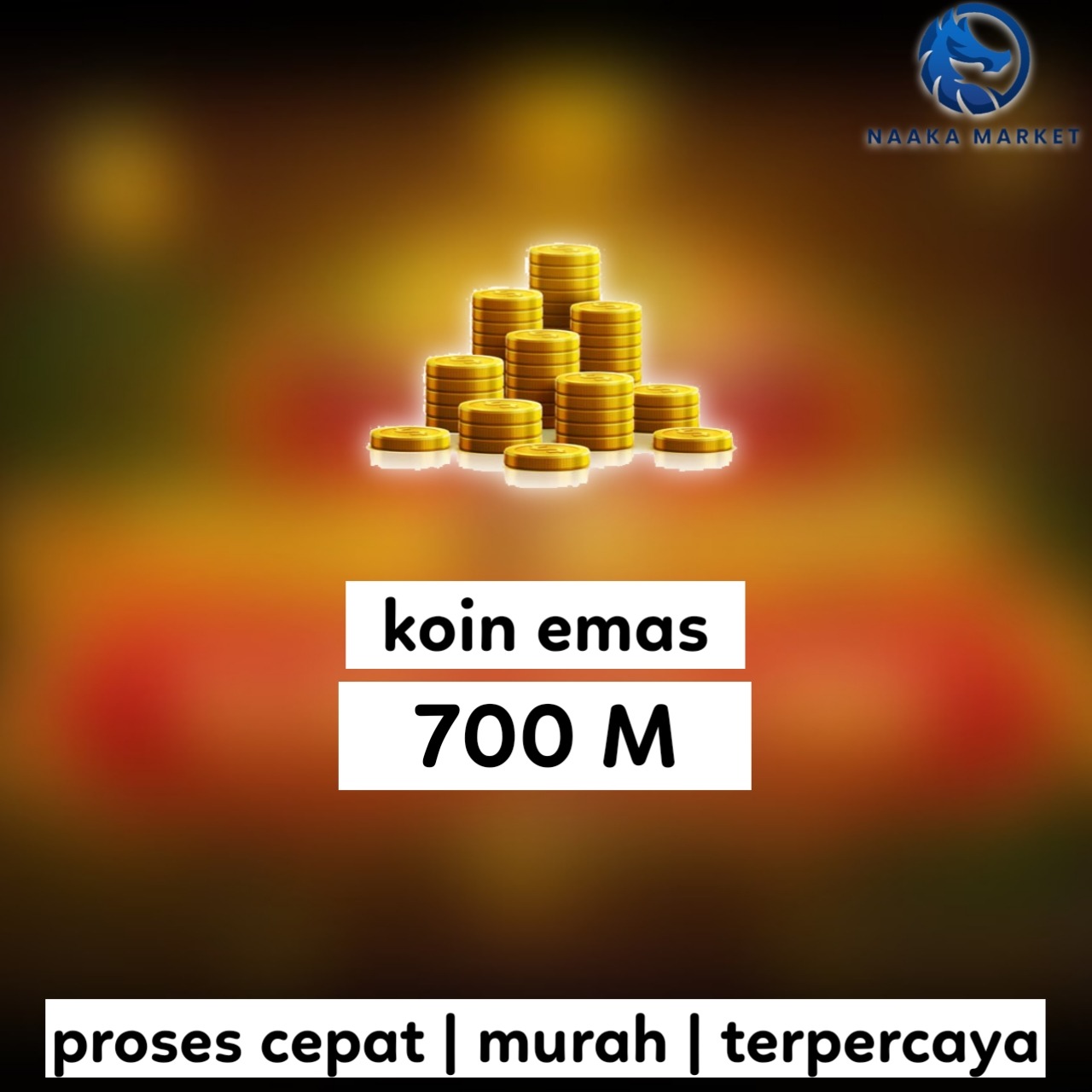 Jual 700M Koin Emas-D Higgs Games Island Naaka market | VCGamers