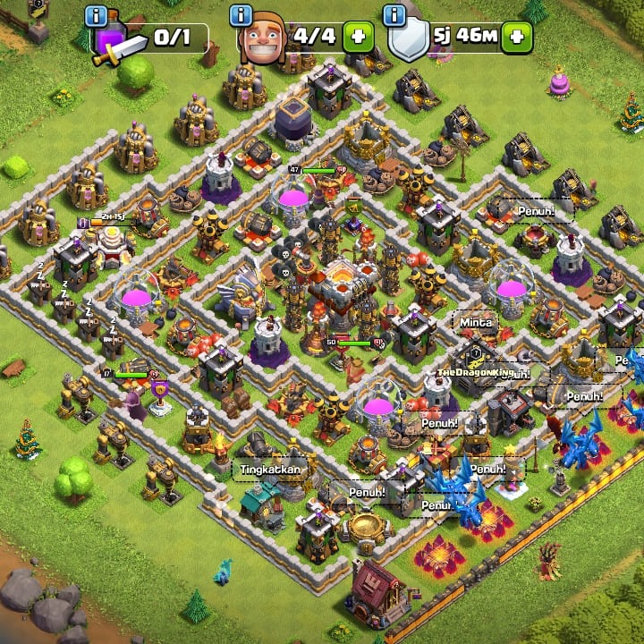 Jual Coc murmer Clash of Clans Gembok stor | VCGamers