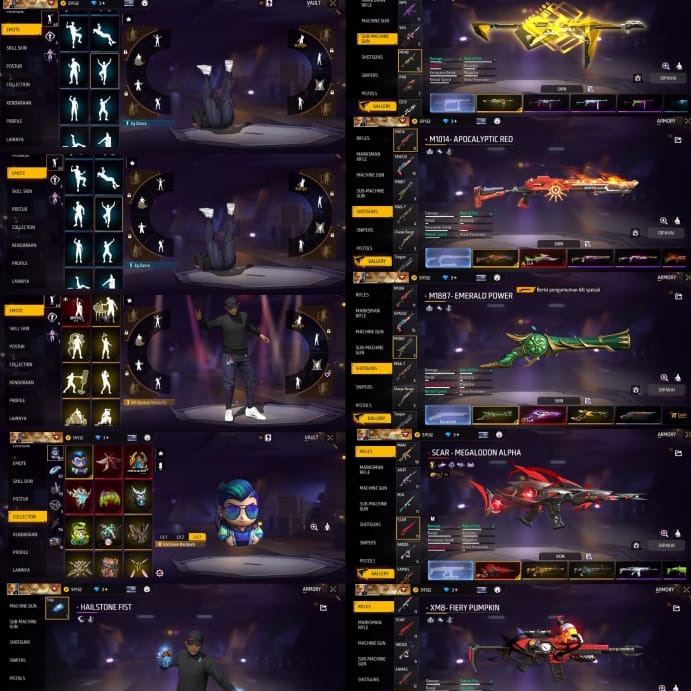 Jual Akun FF Gagah Free Fire Shiro TopUp | VCGamers