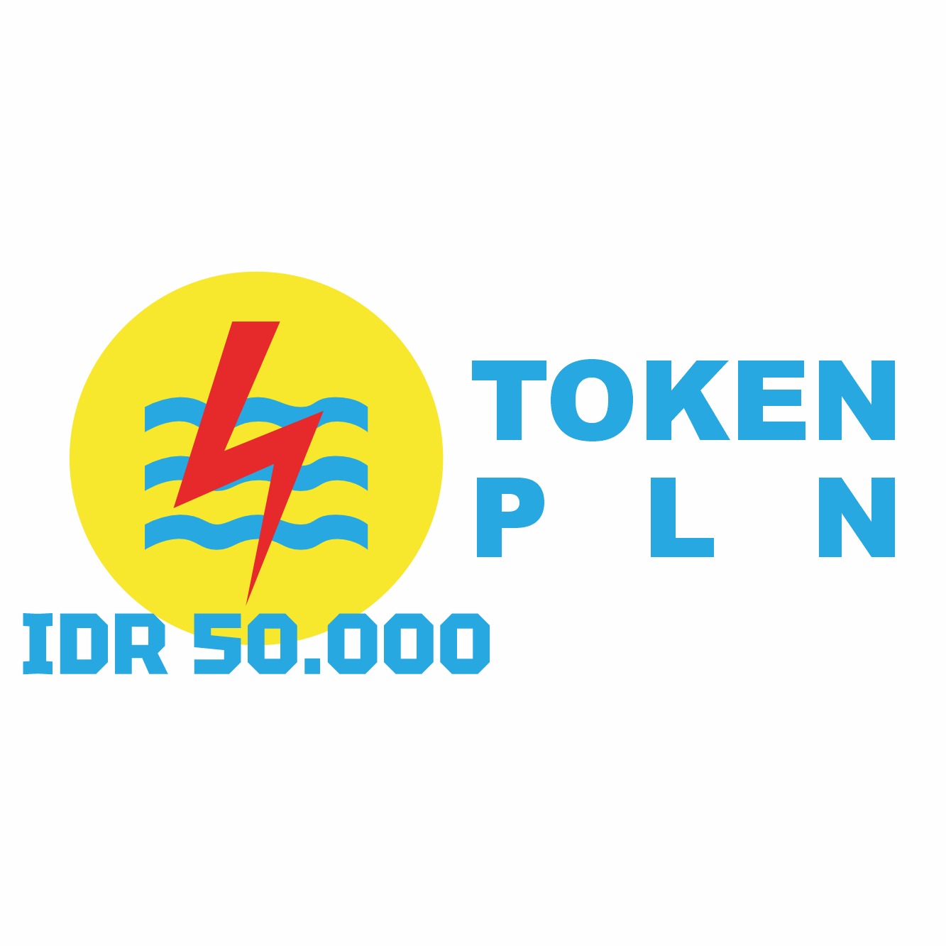 Jual Token Listrik 50.000 Token PLN Frozzymagine Store | VCGamers