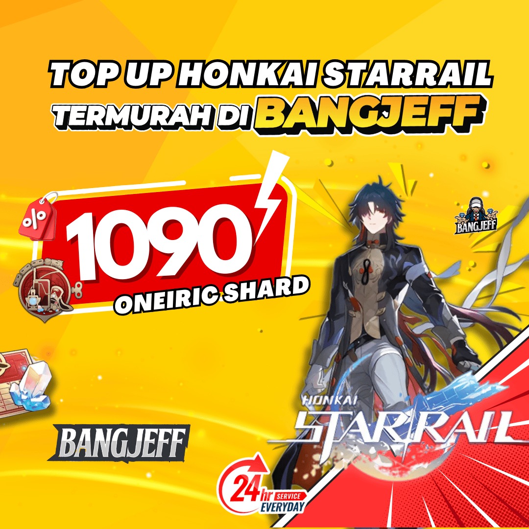 Jual 1090 (980+110) Oneiric Shard Honkai Star Rail BANGJEFF | VCGamers