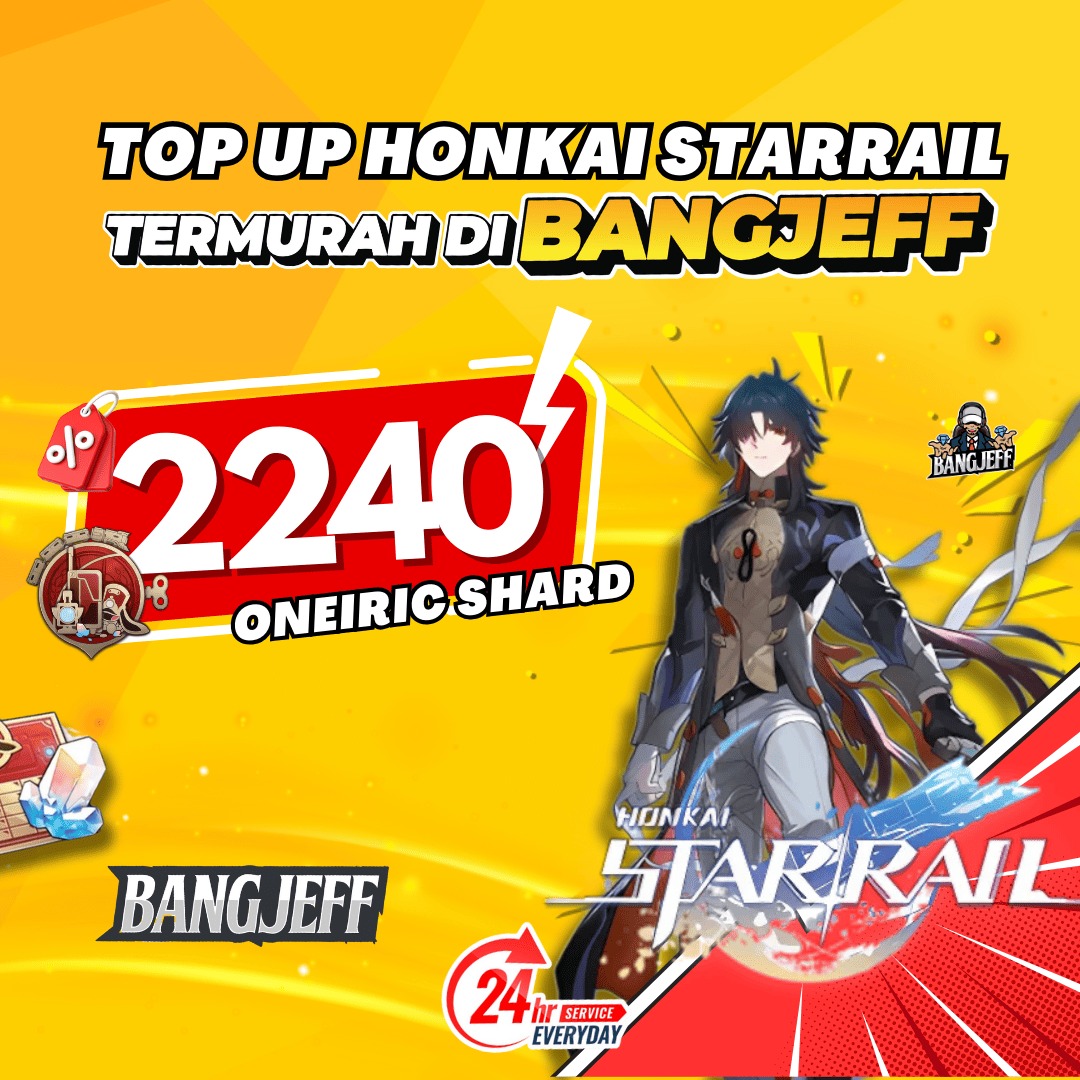 Jual 2240 (1980+260) Oneiric Shard Honkai Star Rail BANGJEFF | VCGamers
