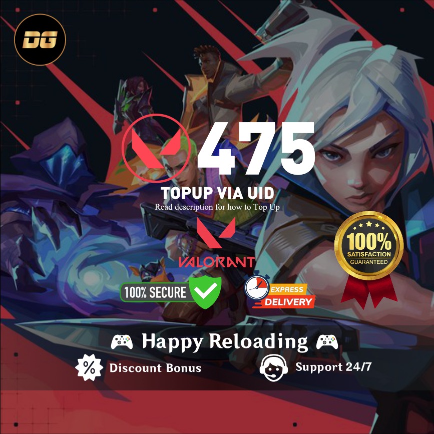 Jual 475 Points Valorant degamingstore | VCGamers