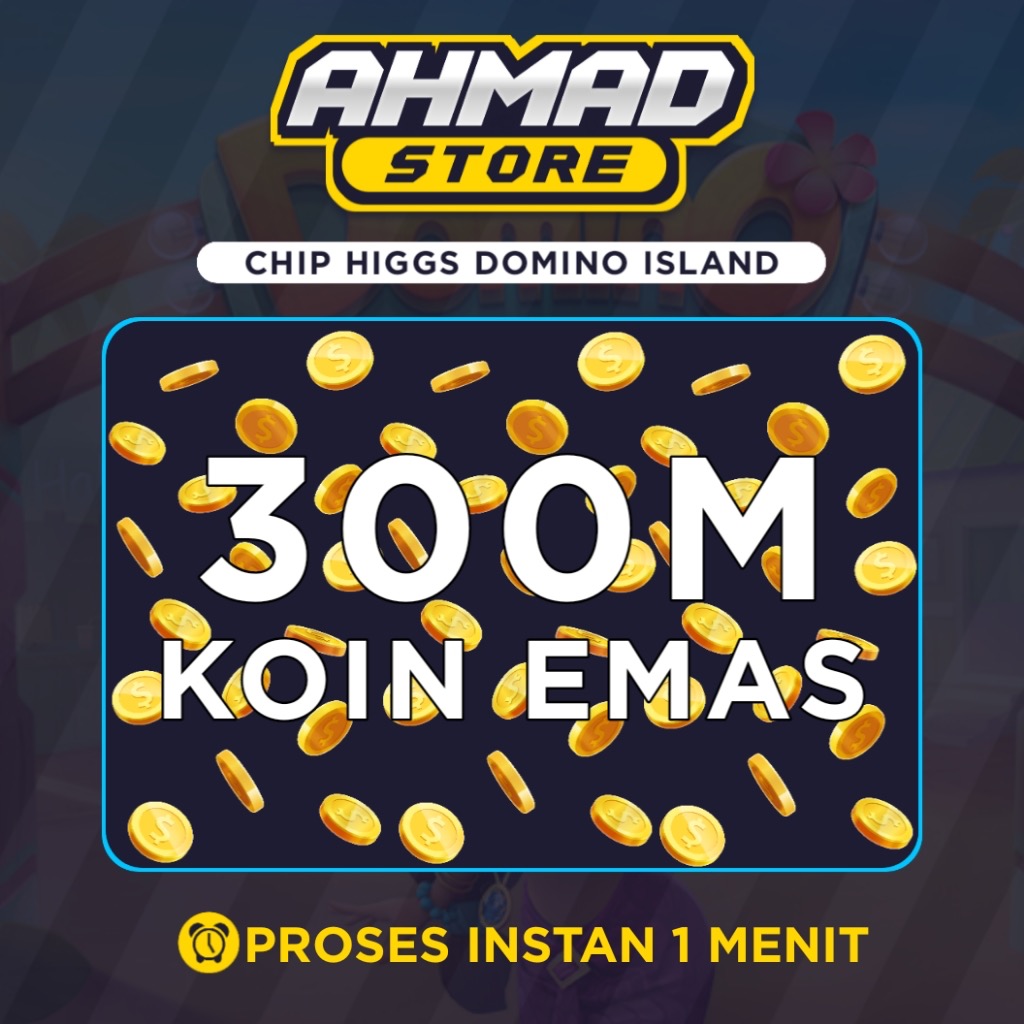 Jual 300M Koin Emas-D Higgs Games Island AHMAD STORE | VCGamers