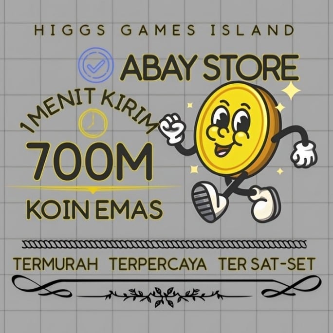 Jual 700M Koin Emas-D Higgs Games Island ABAY STOREE | VCGamers