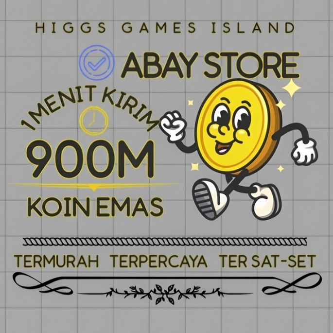 Jual 900M Koin Emas-D Higgs Games Island ABAY STOREE | VCGamers
