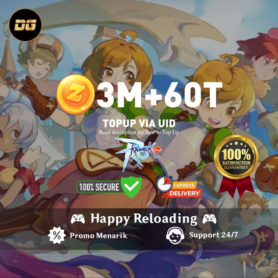 image-3 Million + 60 Thousand Zeny