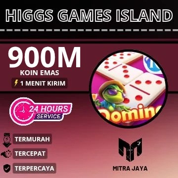 Jual 900M Koin Emas-D Higgs Games Island Mitra Jaya | VCGamers