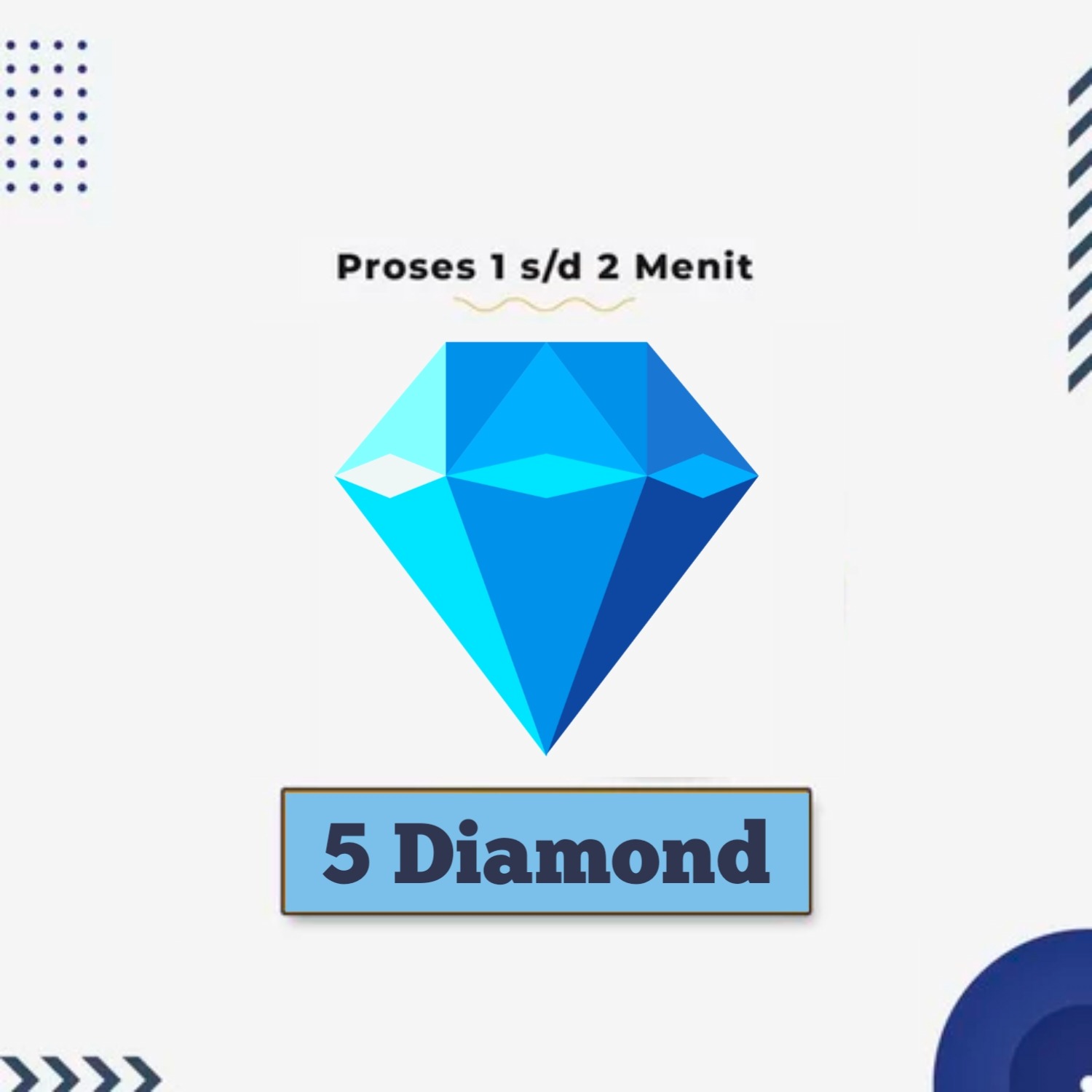 Jual 5 Diamonds Mobile Legends Top Up-in | VCGamers