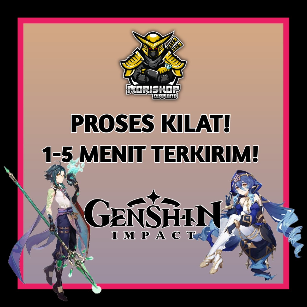 Jual Blessing Welkin Moon x5 Genshin Impact Morishop Diamond | VCGamers