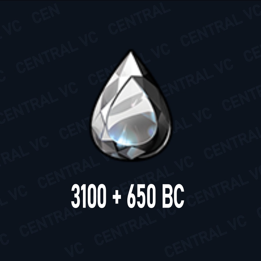 Jual 3100 Premium Black Crystals Black Clover Mobile Central VC | VCGamers