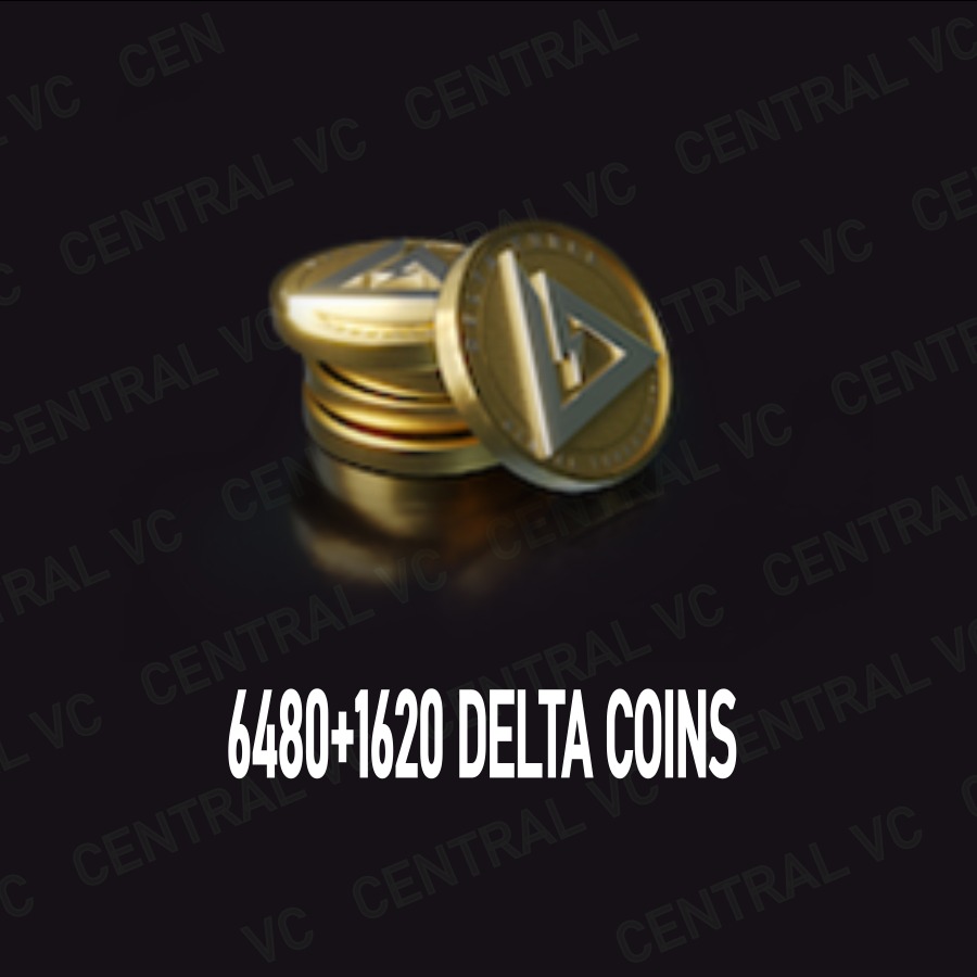 Jual 6.480 +1.620 Delta Coins (Garena) Delta Force (PC) Central VC | VCGamers