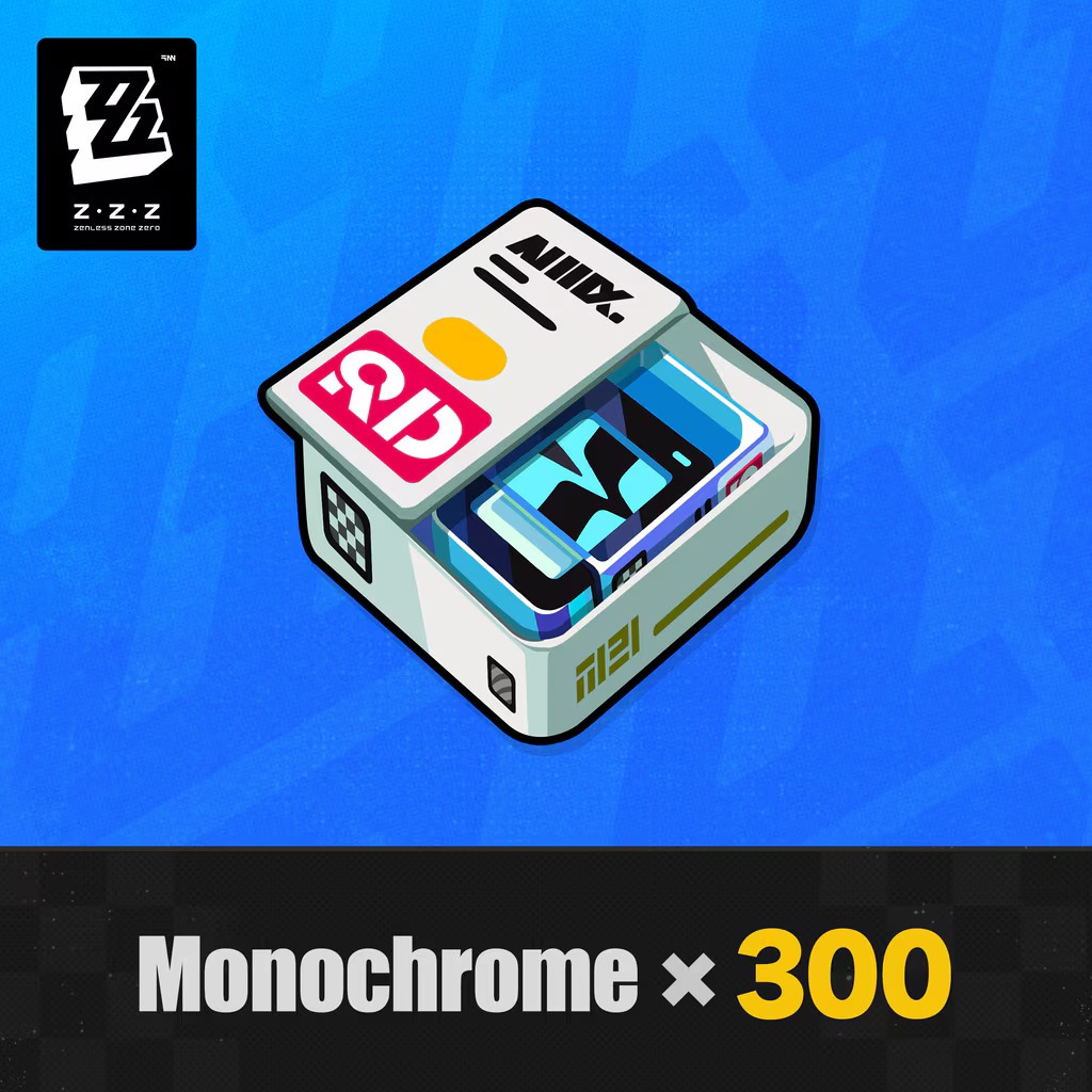 Jual 300 + 30 Monochrome Zenless Zone Zero Central VC | VCGamers
